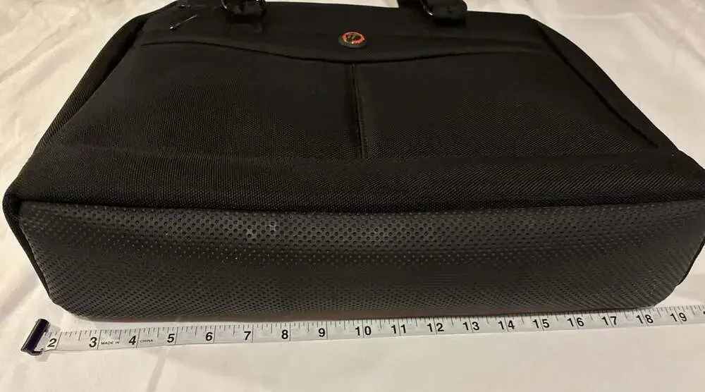 Targus Black Nylon Laptop Tote Bag